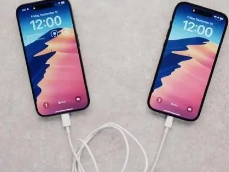 嘉定苹果15维修店分享iPhone15可以给安卓充电吗 
