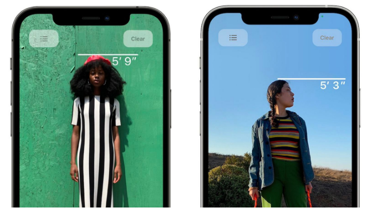 嘉定苹果服务网点分享通过iPhone激光雷达测量身高方法教程 