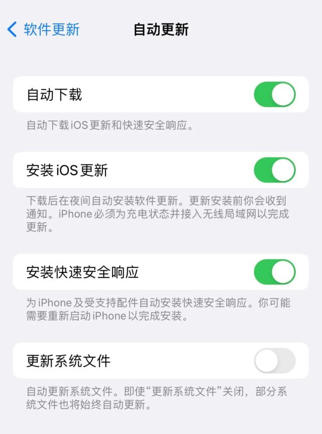 嘉定苹果手机维修分享苹果快速安全响应更新有必要安装吗 