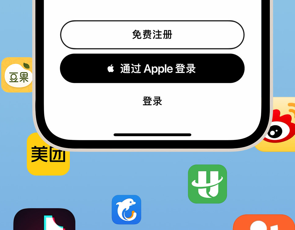 嘉定苹果手机维修分享通过 Apple ID 登录第三方应用和网站有哪些优点 
